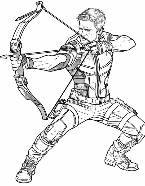 Printable Avengers Coloring Book - Digital Content - 111 Pages *PRINT REQ'D*