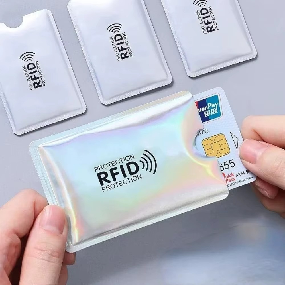 10x RFID Blocking Sleeves Credit Card Protector Holders Theft Protection Secure