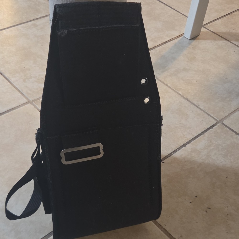 Diamondback Mini Niko Tool Pouch, Small Fabric Multiple Pockets Black