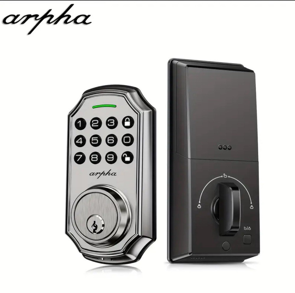 Arpha Smart Keyless Entry Door Lock - 100 Code Anti-Peek Combination
