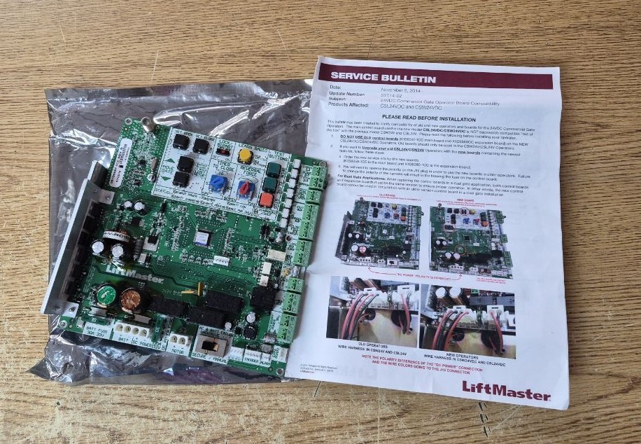 Liftmaster #K1D6597-1CC Main Control Board