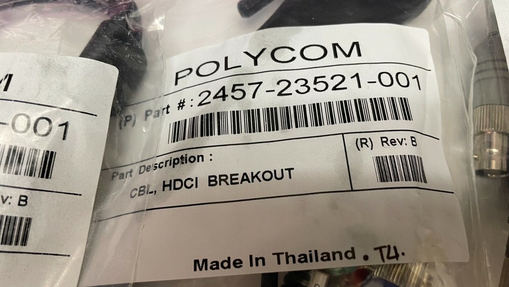 POLYCOM CONNECTION PACKAGE (SEE LISTING FOR DETAILS)