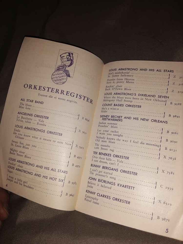 RCA Swing Records Catalog 1950 (Germany)