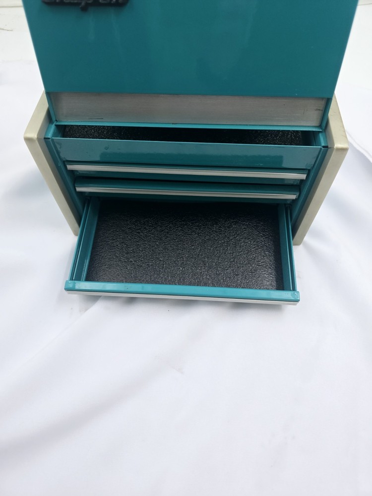 Snap-on Tools TEAL Micro Mini Tool Box Top Chest