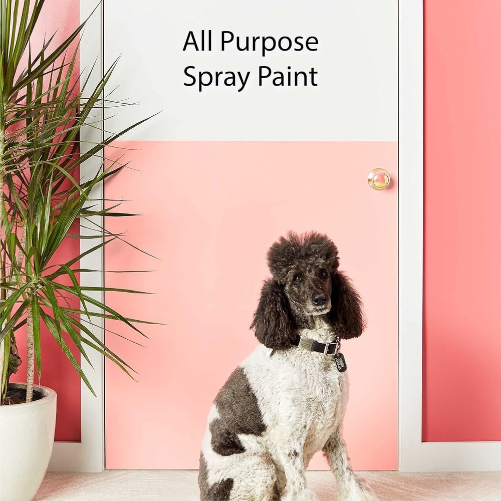 Versatile 12oz Gloss Red Spray Paint & Primer - Rust Protection for All Surfaces