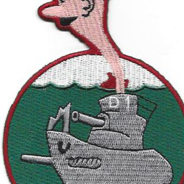 SS-17 USS D-1 Narwhal Patch Circa 1920