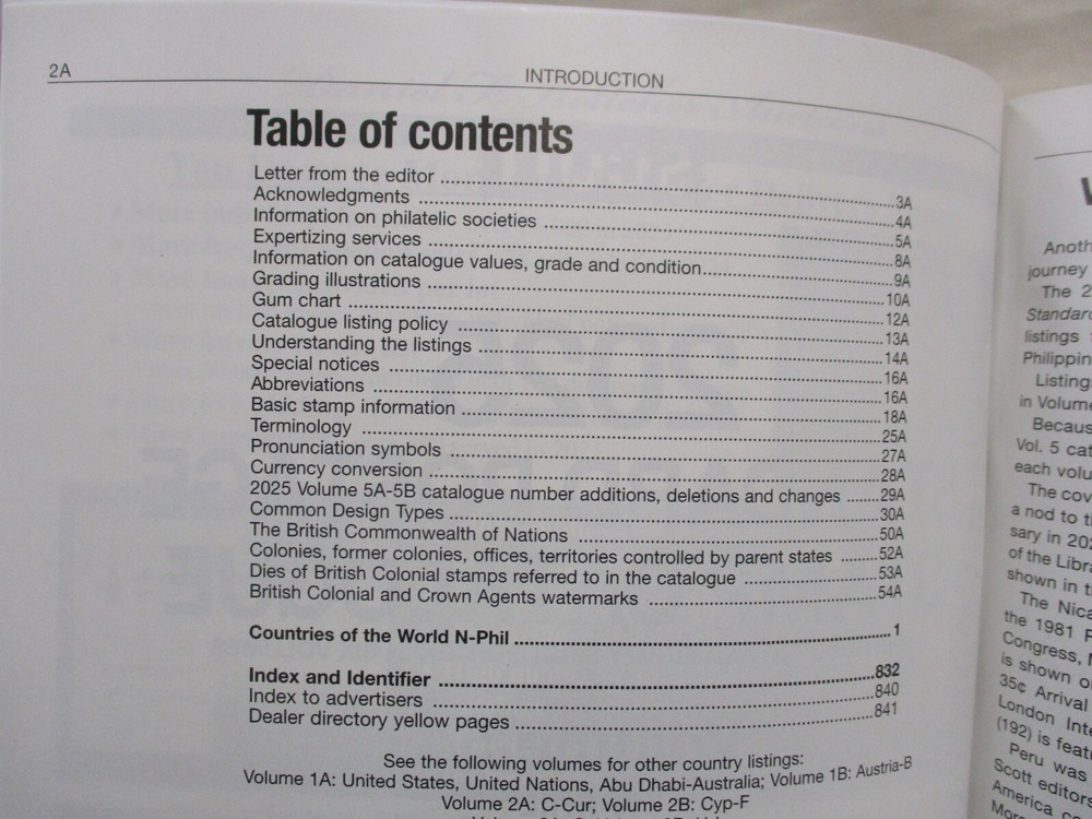 2025 Scott Standard Postage Stamp Catalog Volume 5 A/B Worldwide Countries N-Sam