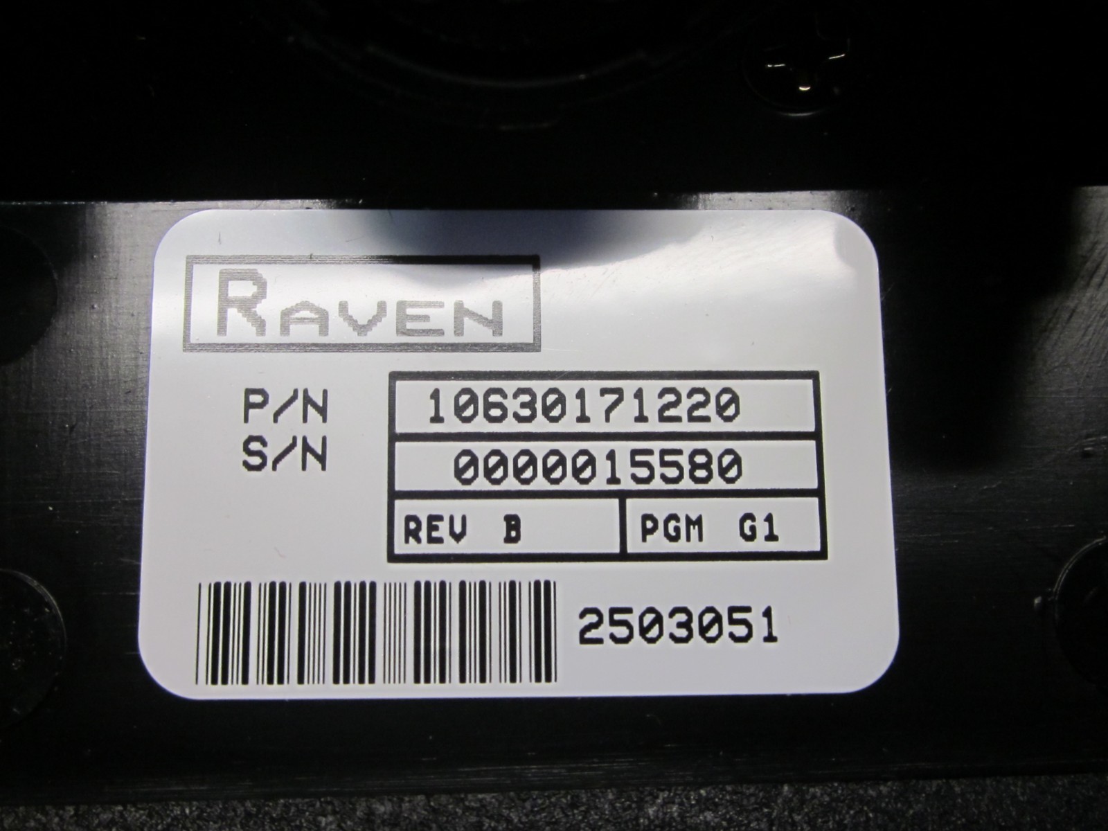 Raven SCS 450 Spray Control Console, 6 Boom Control - 063-0171-220-New