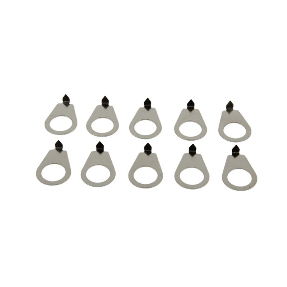 10Pcs Guitar Knobs Pointer Plate Indicator Washers for Gibson LP Electric Guitar