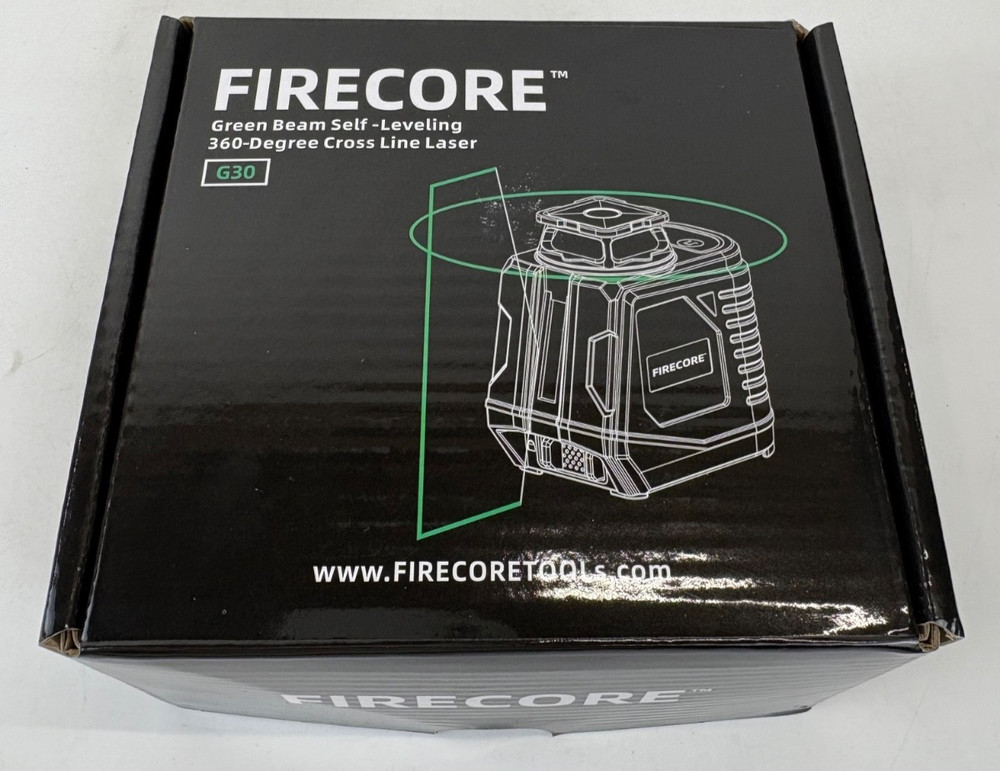 Laser Level with Tripod, Firecore 360° Self Leveling Laser Level with Pulse Mode