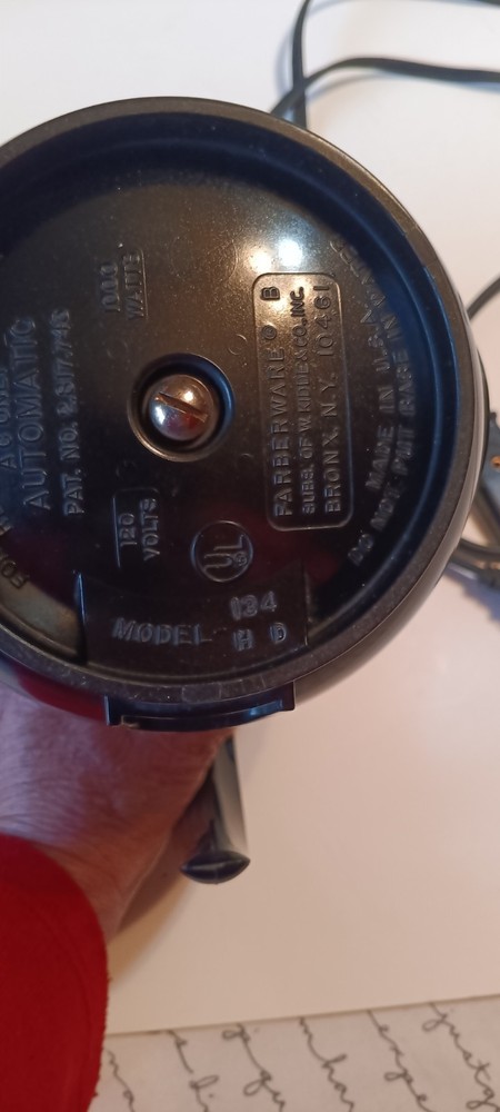 Vintage Farberware Superfast Coffee Percolator 2-4 Cup Automatic 134 COMPLETE