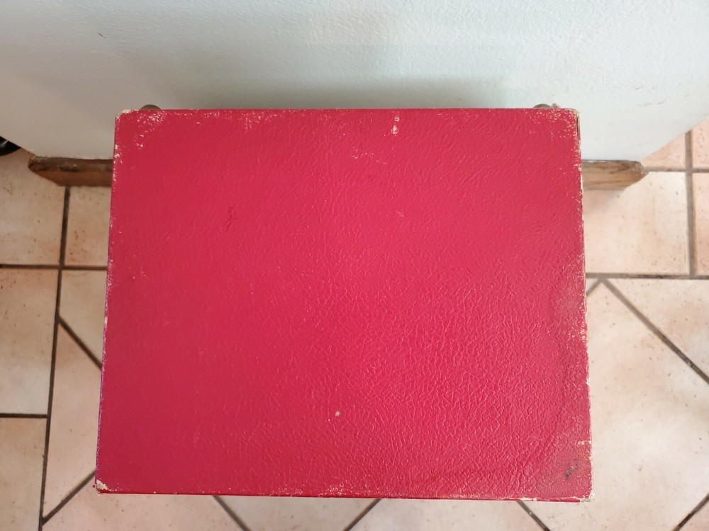 Vintage Portable Phonograph Record Player
