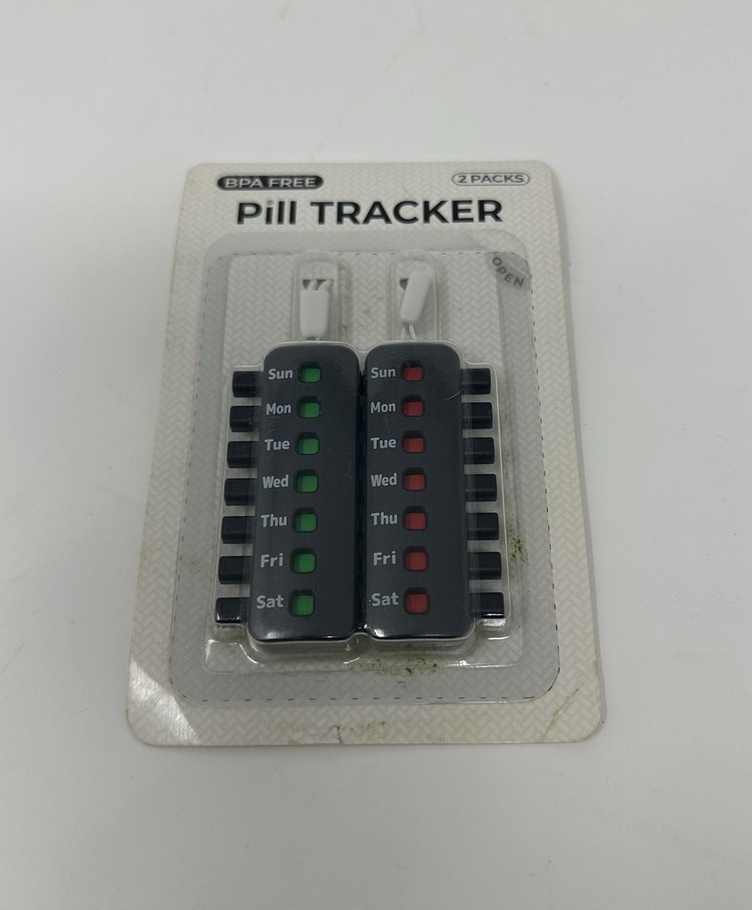 Reusable Pill Reminder for Different Bottles, Arthritis-Friendly Pill Tracker