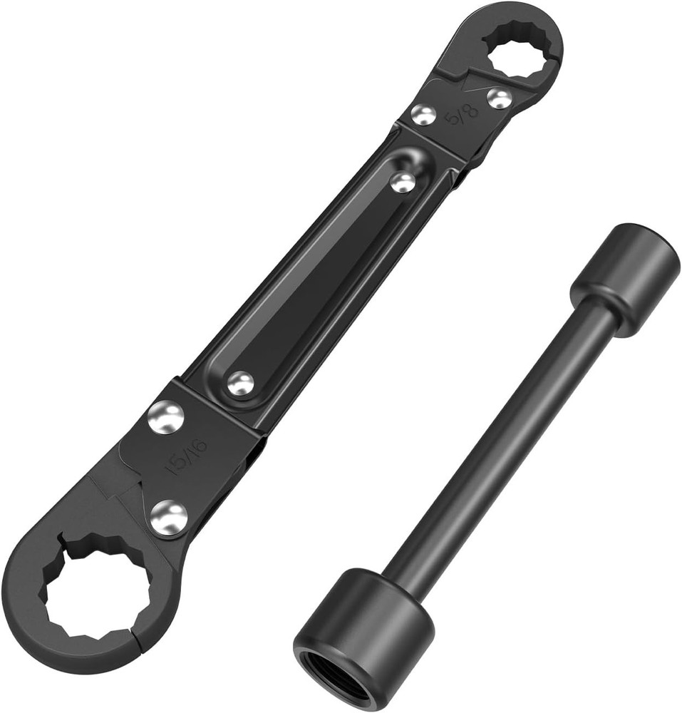 Angle Stop Wrench Kit for Professional Plumbers Compact Adjustable Plumbing Tool