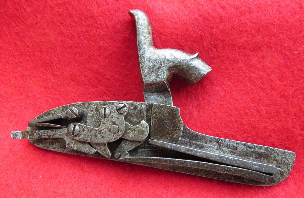 Antique Black Powder Percussion Lock Assembly Left-side Muzzleloading Lockwork
