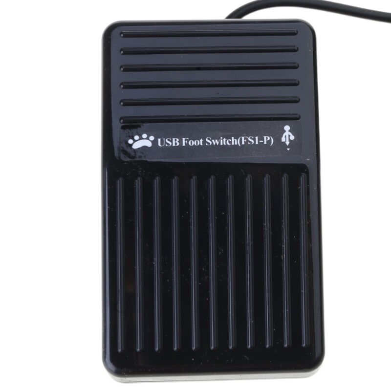 Programmable USB Foot Control Pedal Switcher for Enhances Workflow Efficiency