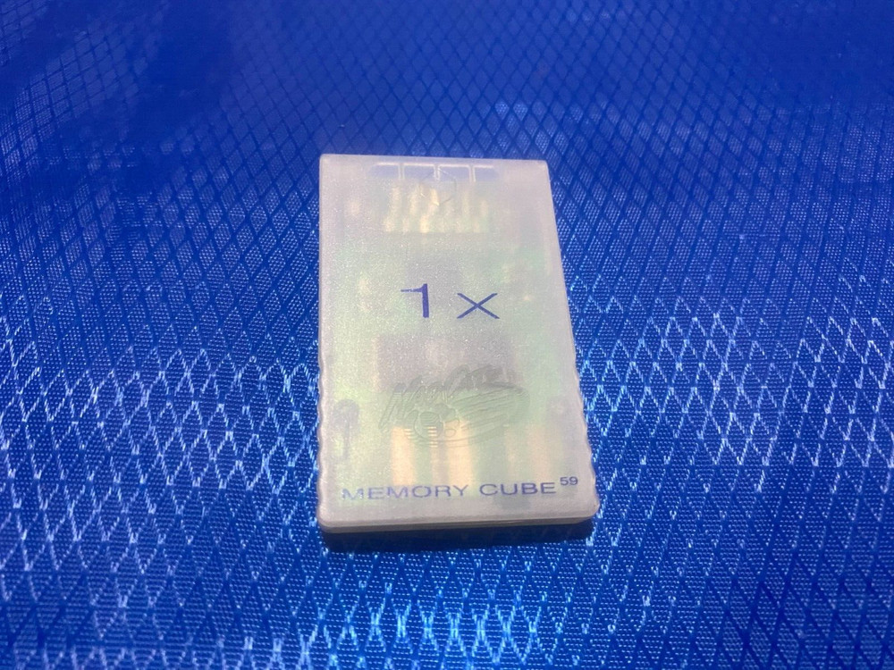 Madcatz Memory Card 1X Nintendo GameCube OEM tested