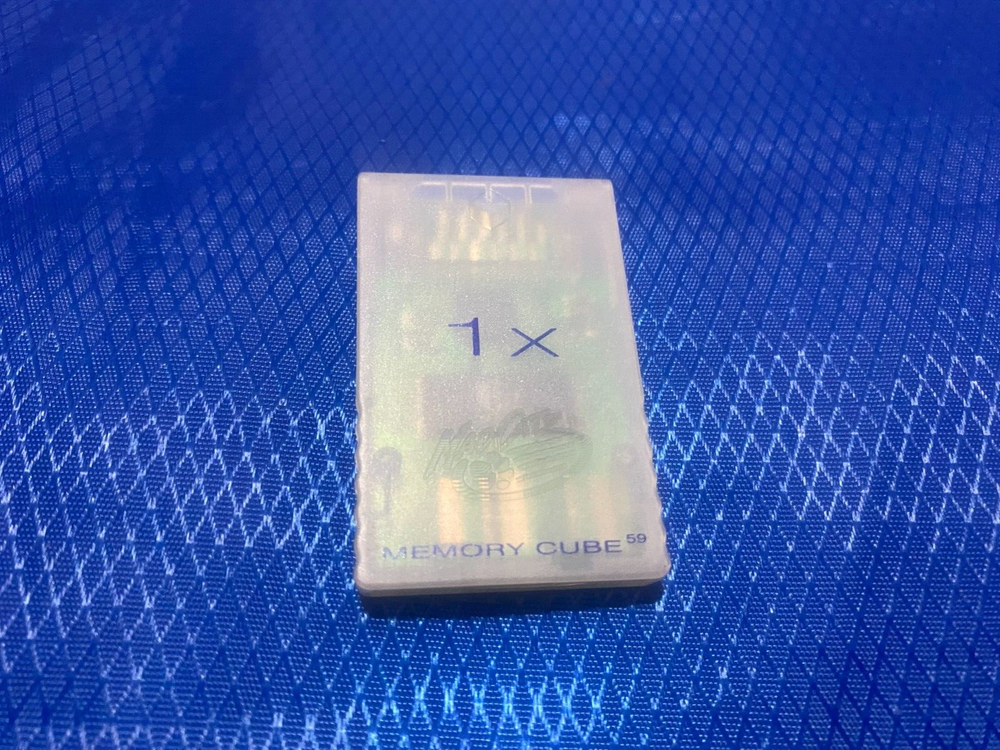 Madcatz Memory Card 1X Nintendo GameCube OEM tested