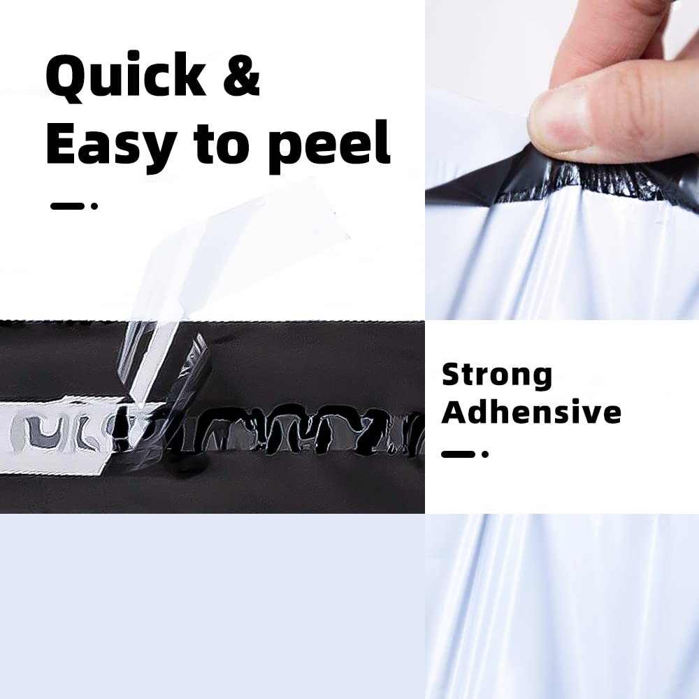 POLYSELLS Poly Mailers Shipping Envelopes, Strong Adhesive Sealing, Waterproof,