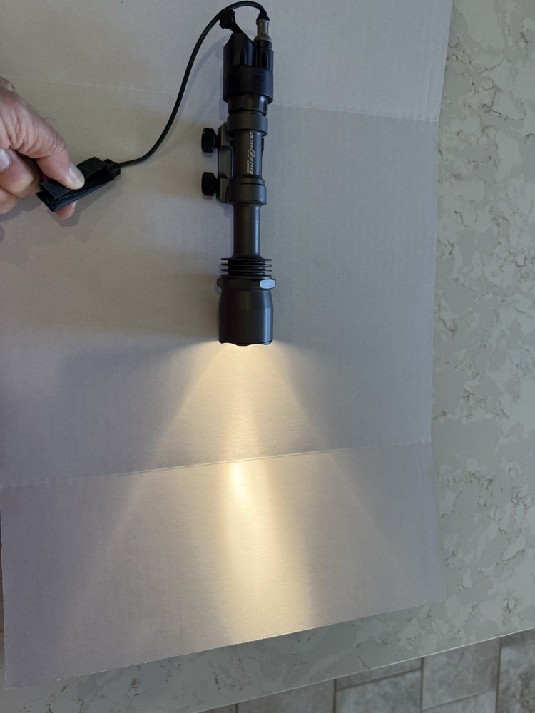 Surefire Legacy M600 scout with presure switch