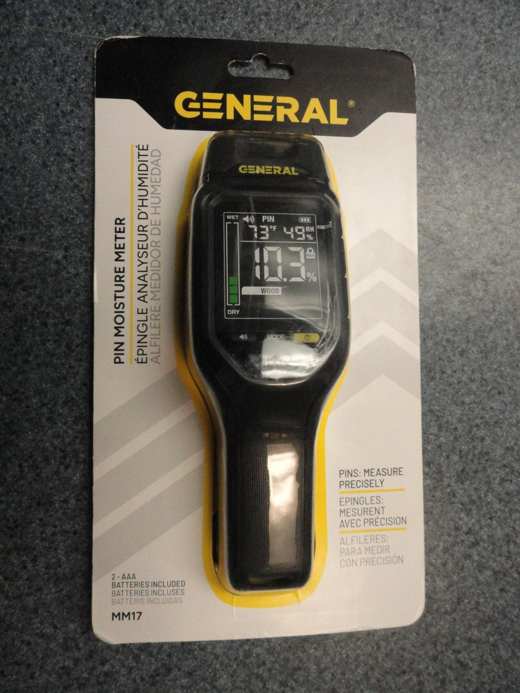 General MM17 pin moisture meter