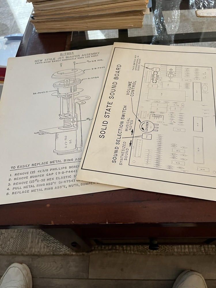Disco Fever Pinball Manual
