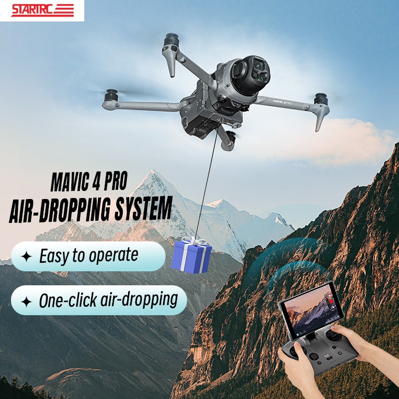 Light-Sensitive Drone Thrower Airdrop System Wedding Proposal For DJI Mavic 4Pro