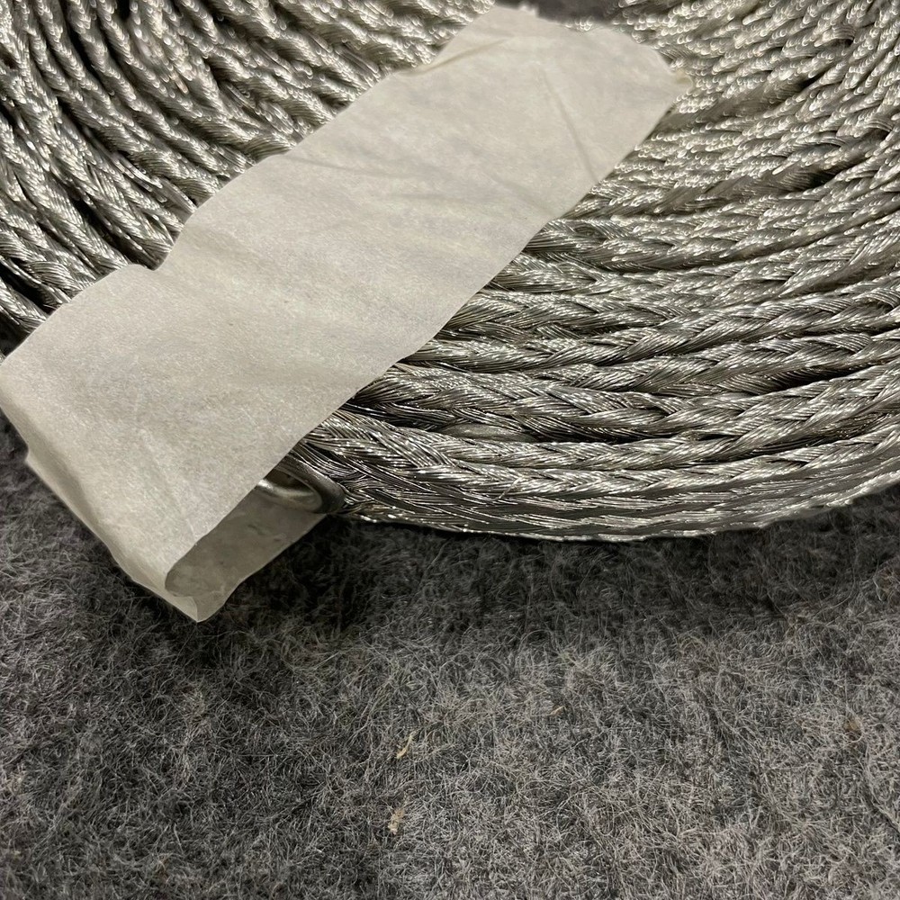 CORNING 80610096143 1/2" x 25Ft. Grounding Braid with Eyelets