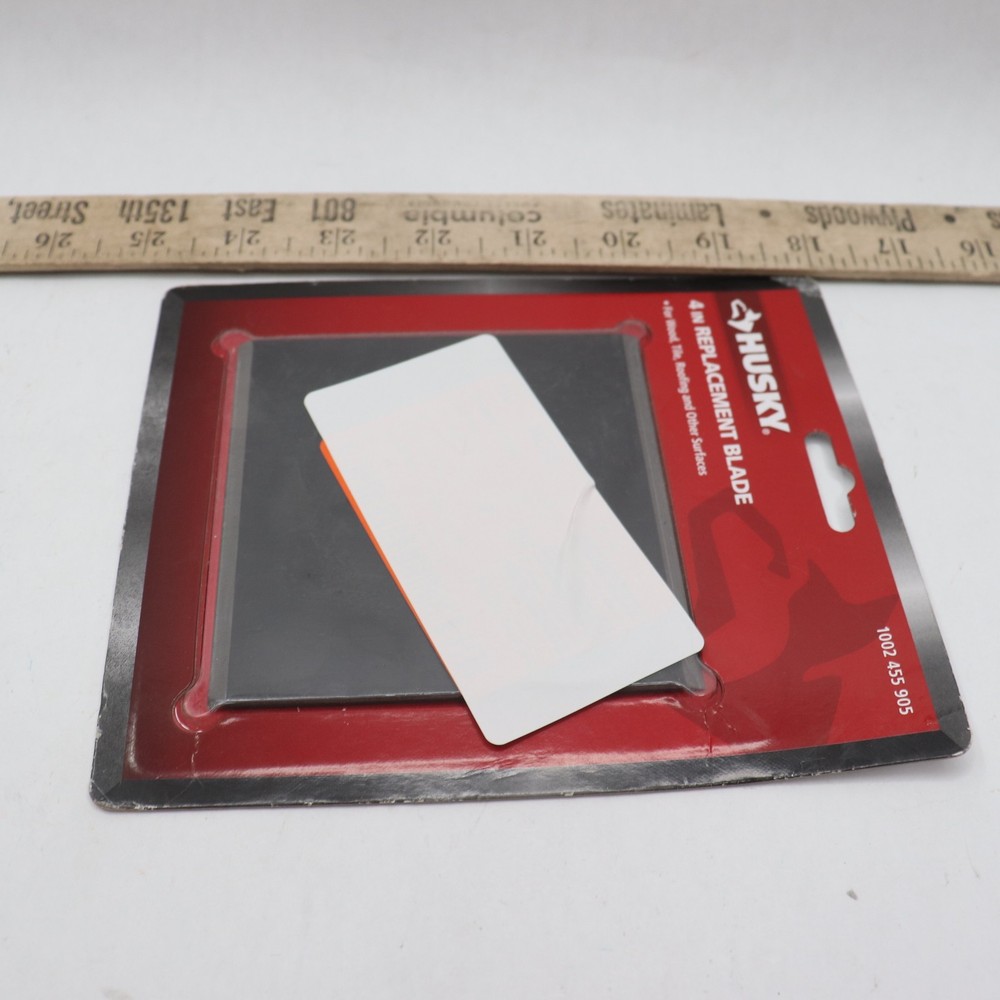Husky 4 in. Steel Replacement Scraper Blade