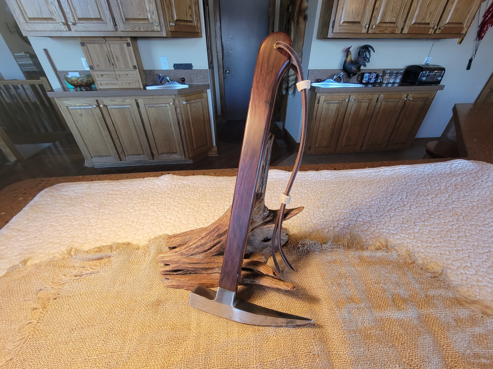 ANTIQUE HIBBARD SPENCER BARTLETT OVB ROCK PICK PROSPECTOR HAMMER NEW BRW HDL.