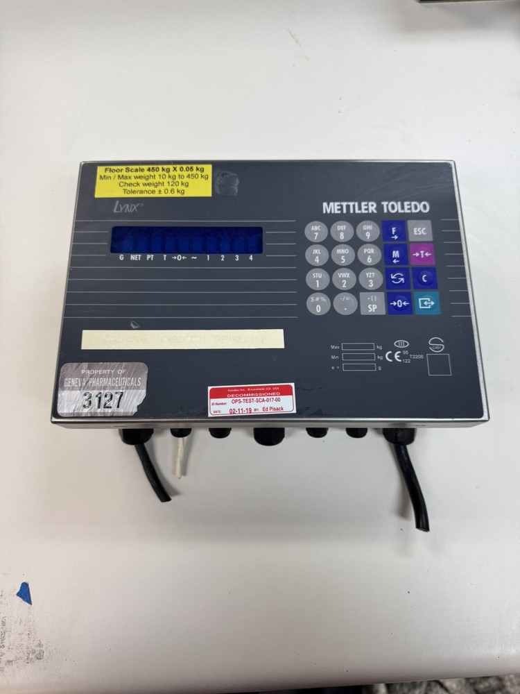 METTLER TOLEDO LYNX DIGITAL SCALE