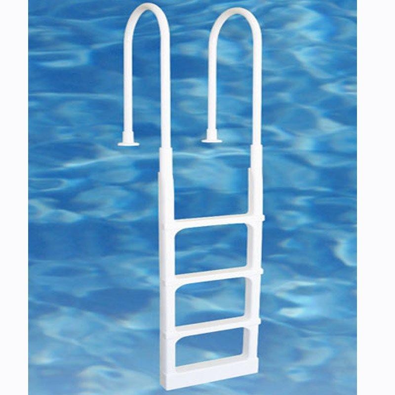 Main Access Pro Series Pool Deck Ladder White (200300)