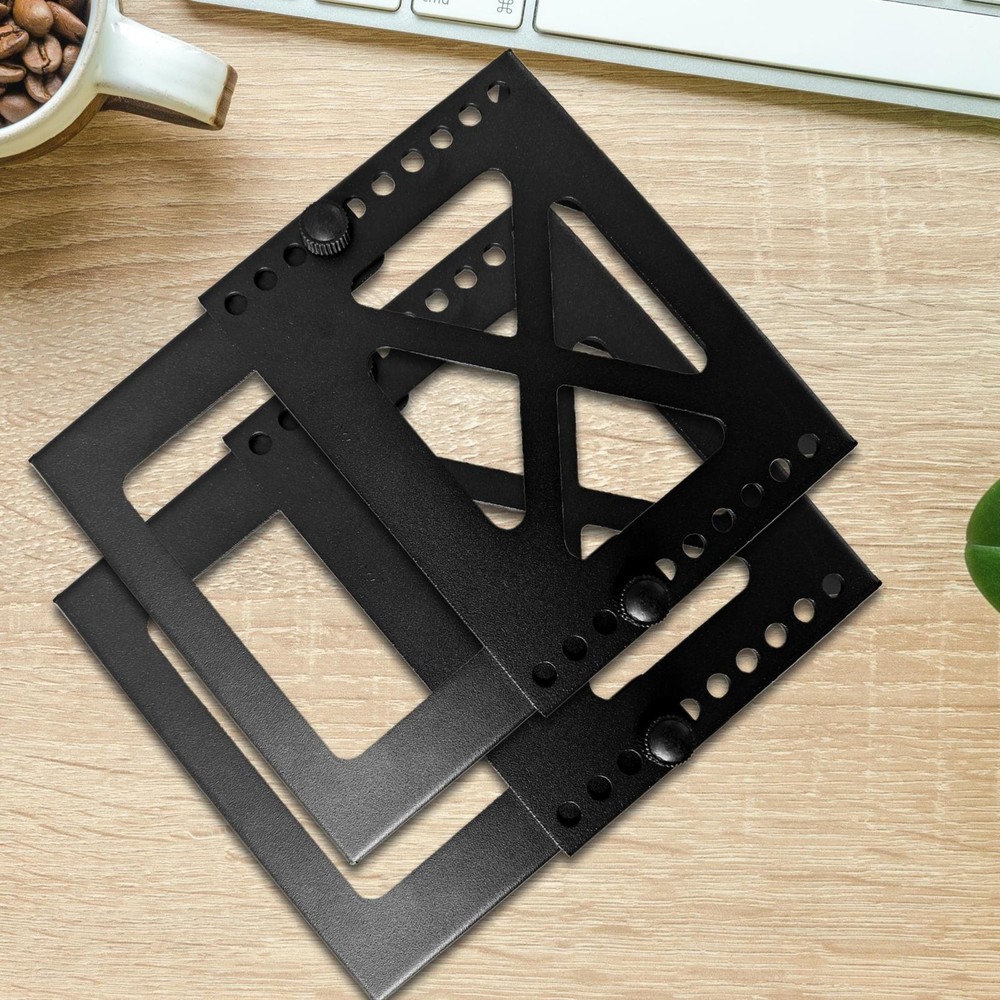 Computer Under Desk Mount Adjustable PC Bracket Adjustable Concealed