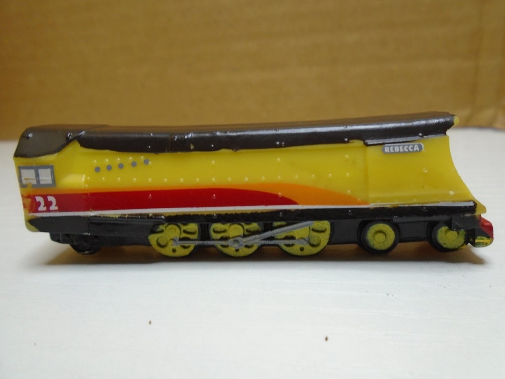 THOMAS TRAIN RUBBER REBECCA TRAIN ENGINE 3" FIGURE (TH115)