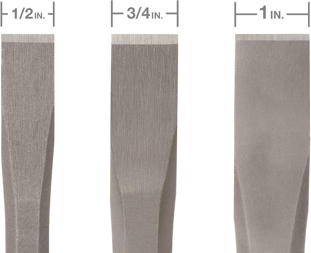 Long Cold Chisel Set, 3-Piece (1/2, 3/4, 1 In.) | 66506
