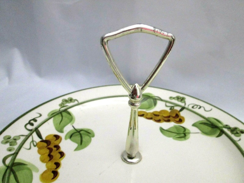 Stangl Golden Grape Appetizer Tray with Handle