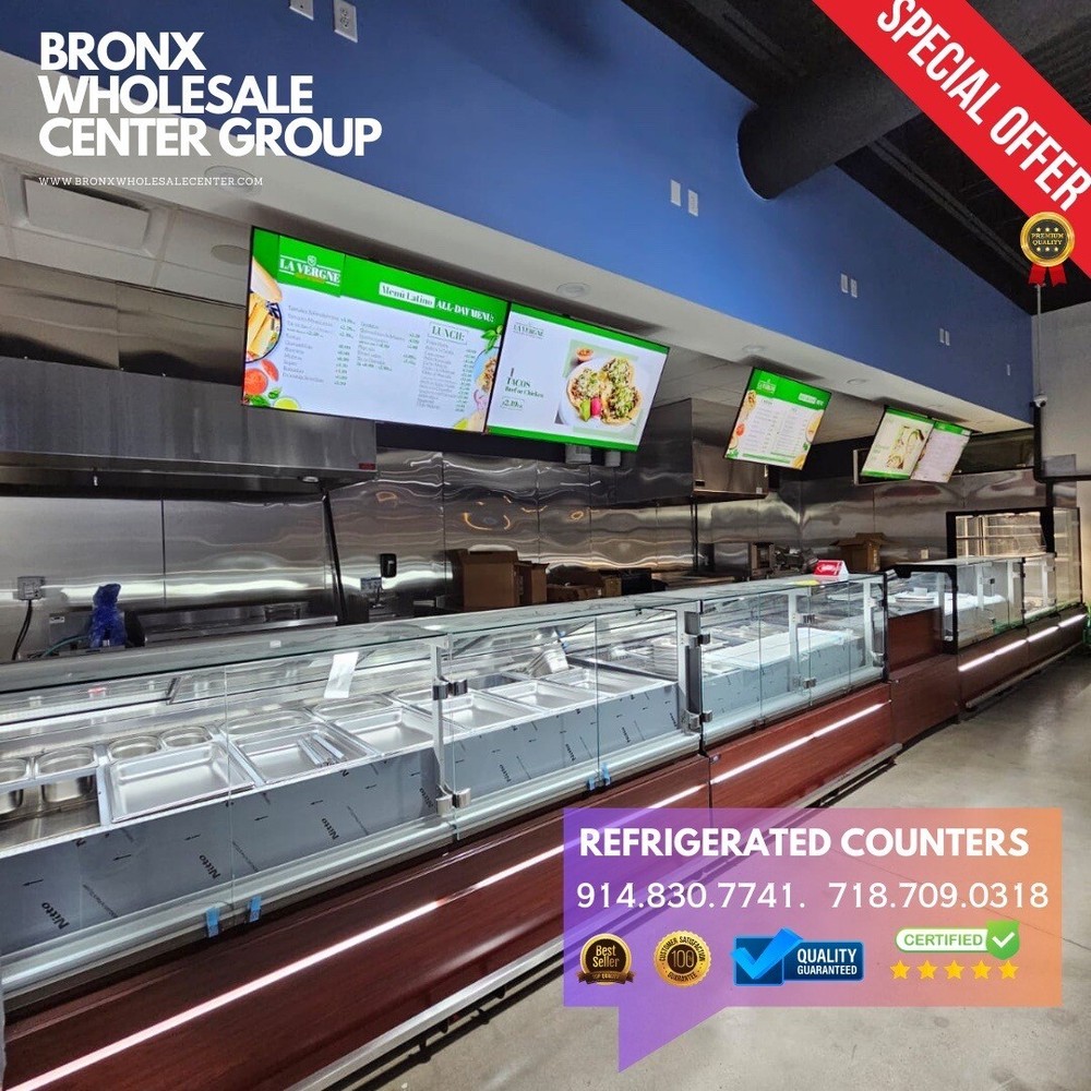 New 8ft. Deli Case. Looking For A Versatile Showcase Cabinet?