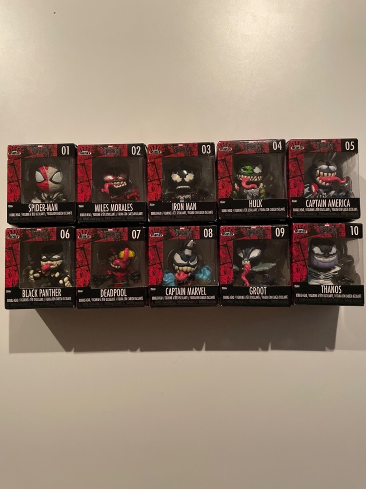 Funko Mini Marvel Venom Collection You Choose #1 thru #10