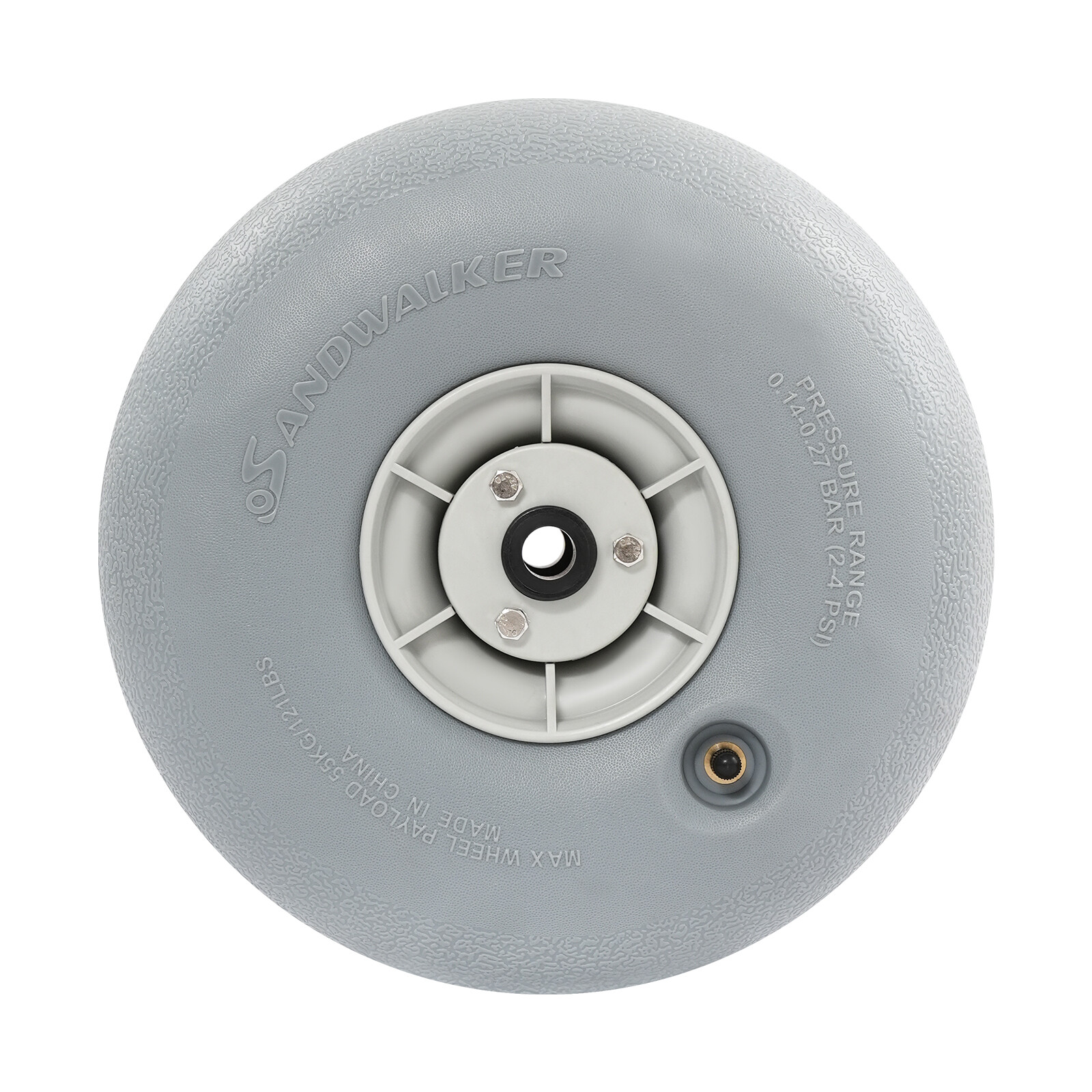 2Pcs Inflatable Beach Wheels – Durable Sand Tires for Carts, 121lbs Load