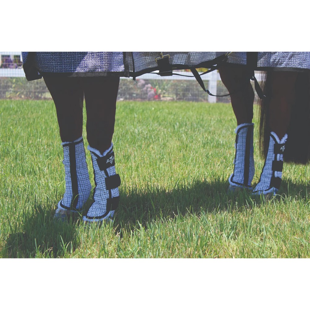 Professional's Choice Fly Boots 4-Pack — 1000D Mesh with Stays