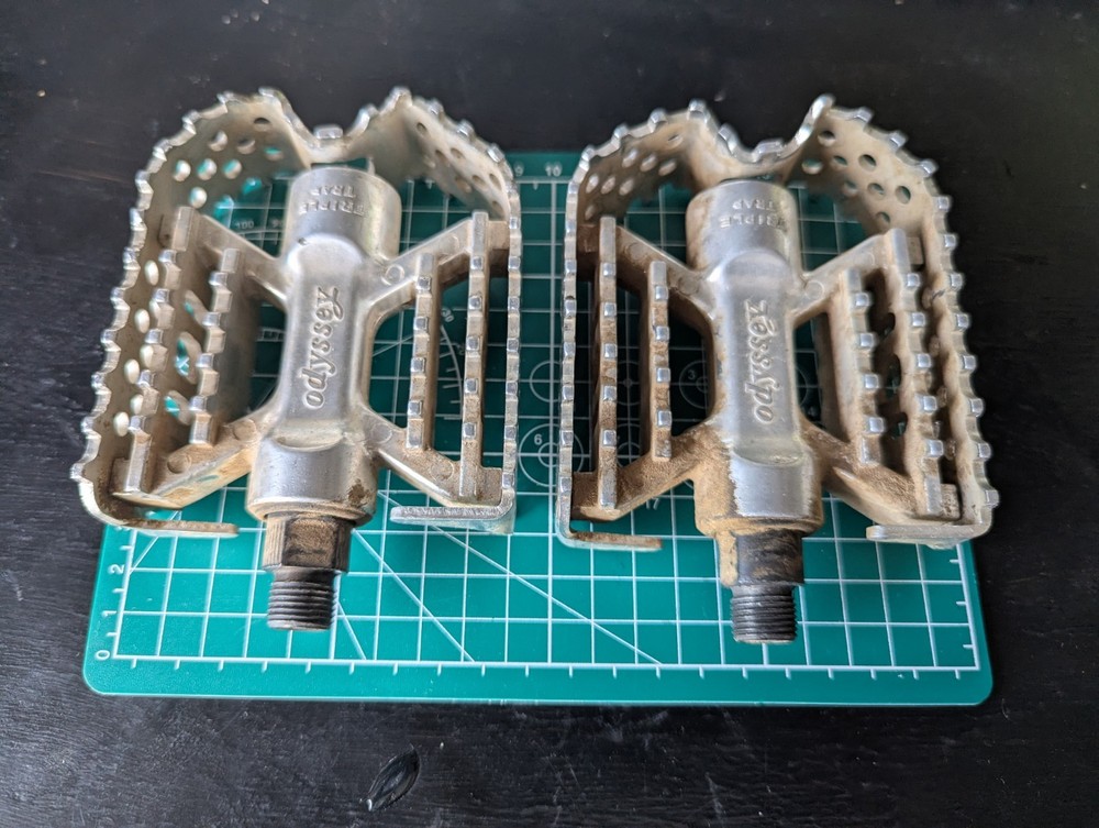 Odyssey Triple Trap Caged 1/2" Platform Pedals