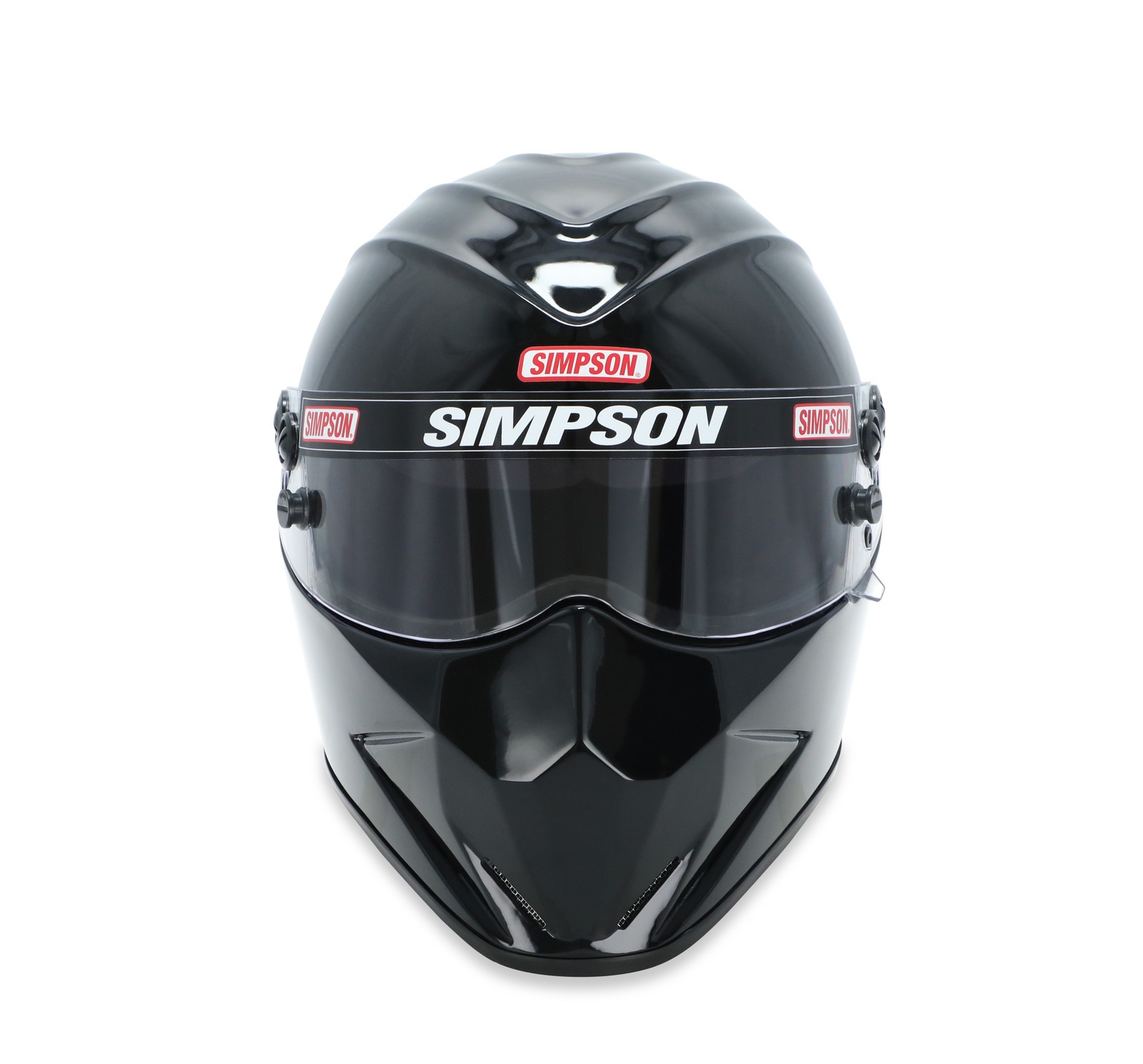 Simpson Racing 7297582 SA2020 Diamondback Racing Helmet 7-5/8 Black