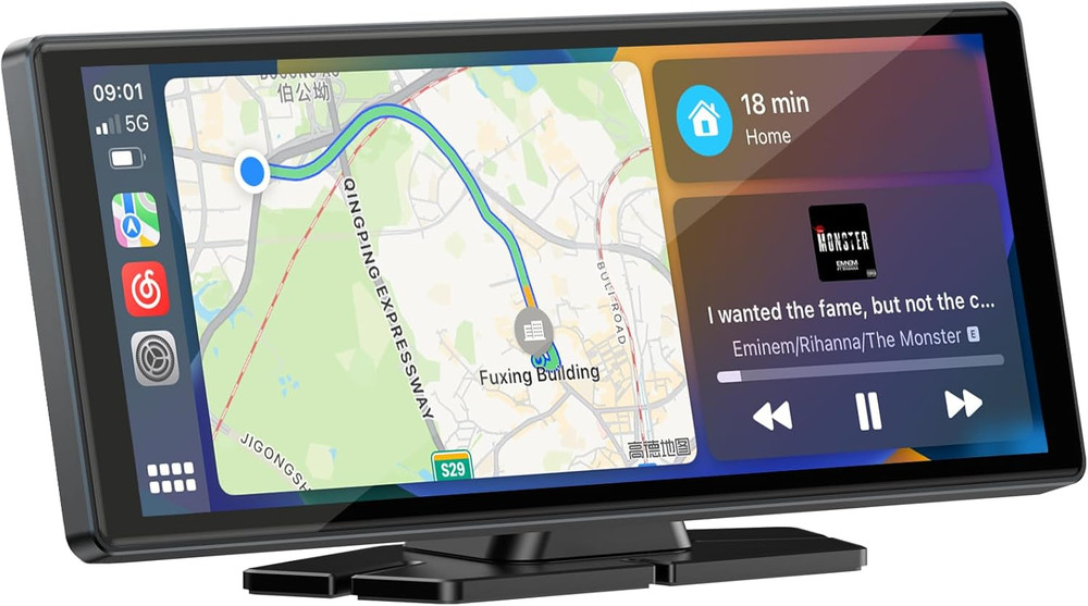 9.26-Inch Wireless Carplay Screen for Car Compatable with Apple Carplay& Android