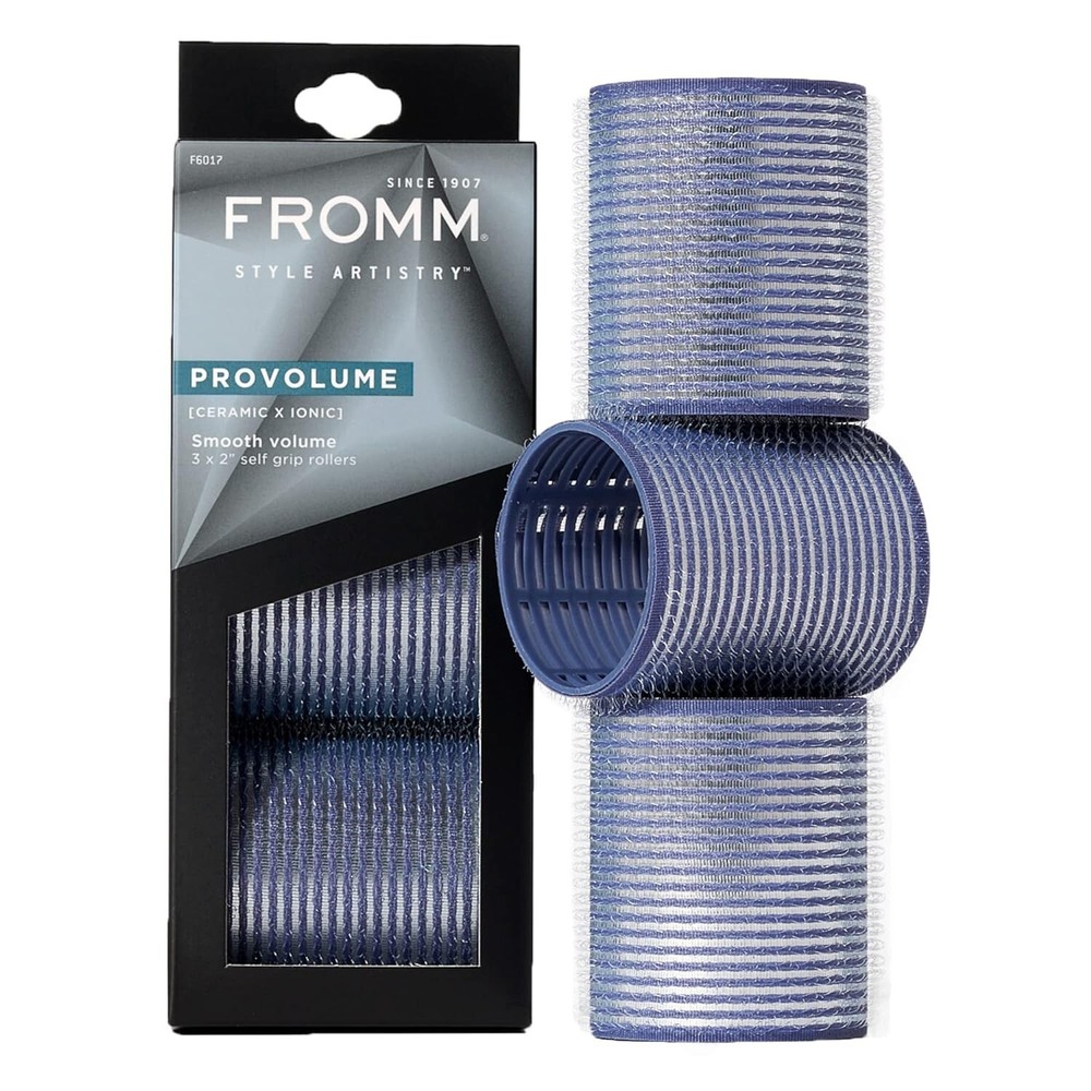 FROMM 9-count ProVolume 2" Self-Grip Ceramic Ionic Thermal Hair Rollers Curler
