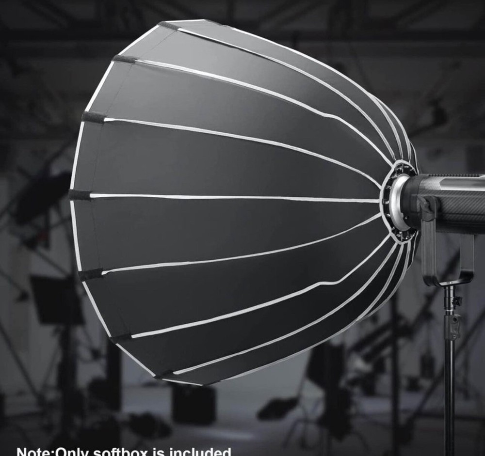 FOMITO Portable 47.2inch Deep Parabolic Softbox Bowens for Studio Flash