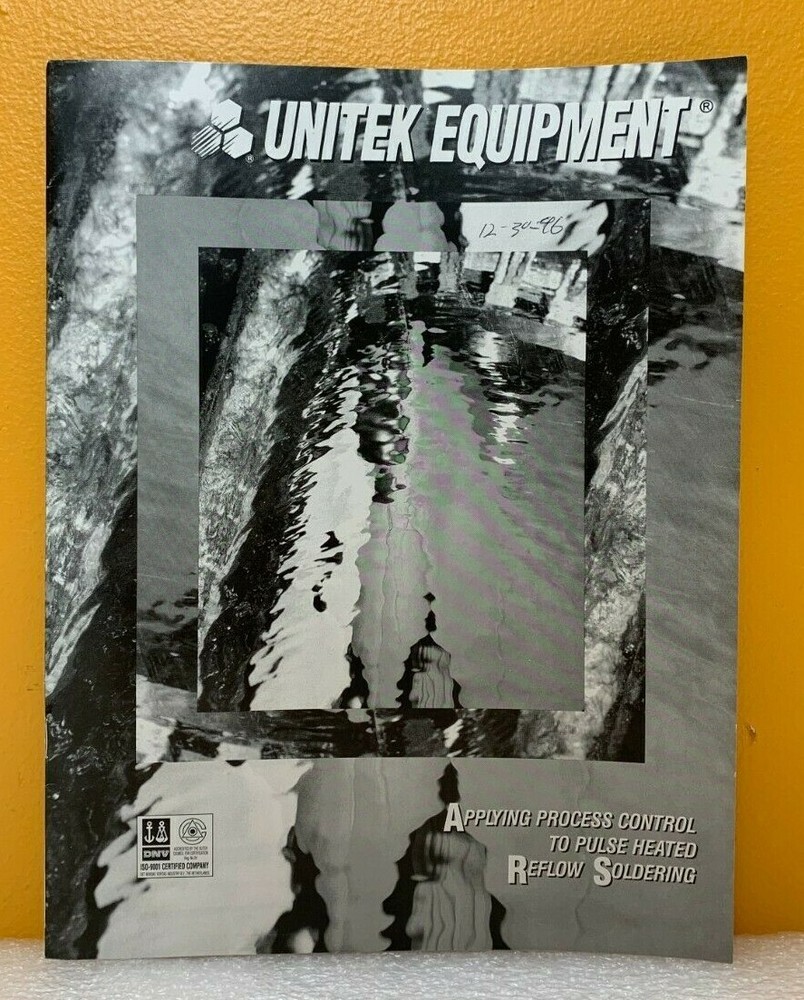 Unitek Equipment Applying Process Control to Pulsed Thermode Soldering Catalog.