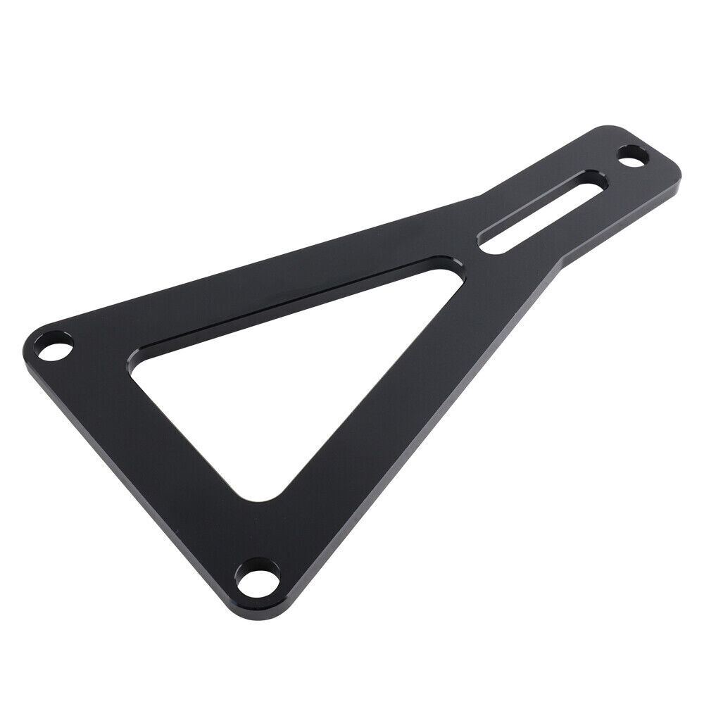 Aluminum Billet Battery Tray Hold Down Trunk Relocation Box Racing Mount Black