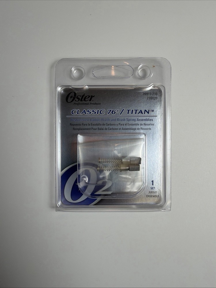 Oster - Classic 76 / Titan Replacement Carbon Brush and Brush Spring Assemblies