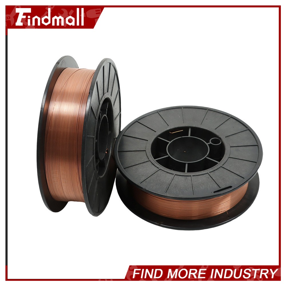 Findmall 2 Roll ER70S-6 .023" (0.6 mm) Mild Steel MIG Welding Wires (2 x 10-Lbs)
