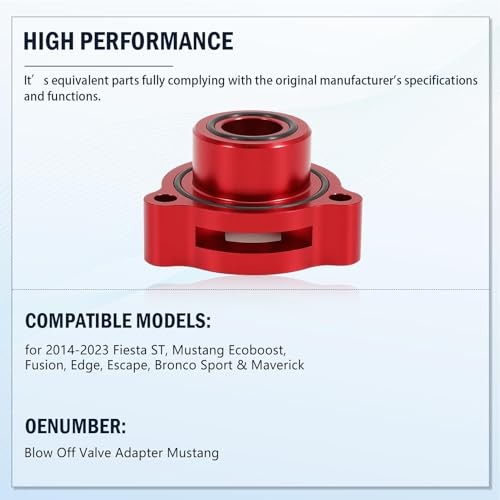 Blow Off Valve Adapter BOV Adapter Compatible with